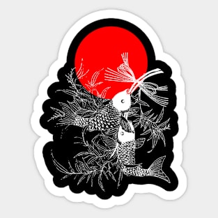 Japanese Koi Fish Sticker